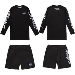 Shoyoroll Batch #116 Pressure Drop Rash Guad LS & Fitted Shorts BJJ Training Set