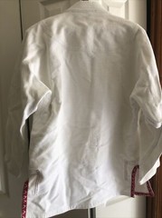 EQUIPE GI STORM JACKET MMA BJJ WHITE SIZE A1 GRACIE BARRA