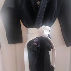 Kingz Basic Female Jiu Jitsu Gi F3 Black & Purple w/Belt Pants Top – Gently Used