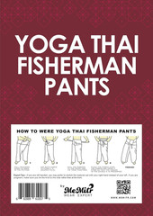 Original Thai Fisherman Pants, Perfect for Yoga, Martial Arts, Pirate, Medieval,