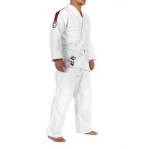 FUJI Single Weave Judo, Belt Not Included Gi Uniform – Kids & Adults 1, White