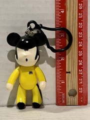 MOOTO Bears “Bruce Lee” Martial Arts Keyring Action Figure Key Chain Holder