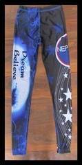 Kids Medium NEPA MMA Achieve Dream Believe Spandex Pants