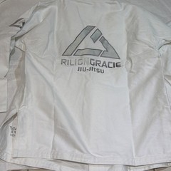 FUJI RILION GRACIE COMPETITION BJJ GI WHITE A2 #330040 Gracie Elite Team NEW