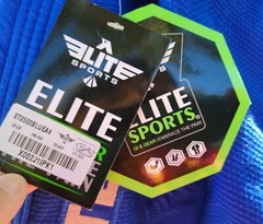 Elite Sports Ultra Light Preshrunk Blue Adult 4 Brazilian JiuJitsu Gi