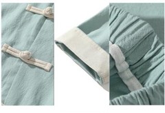New 2PCS Men’s Cotton Linen Arts Clothing Costume Wing Chun Kung Fu Uniform Gift