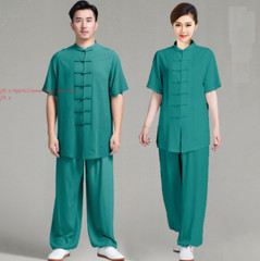 Unisex Chinese Tai Chi Clothing Kung Fu Wushu Martial Arts Suit Exercise Uniform