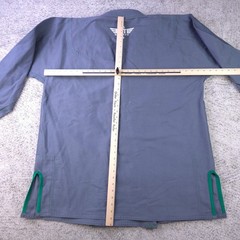 Elite Sports Gi Size A5 BJJ Jiu Jitsu Top Only Training Kimono Gray Green NWT