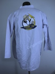 Tiger Claw Level Up Martial Arts Adult’s Uniform Top White Size 6