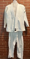 FUJI Gi Kimono Mens A1 White Judo MMA Karate Premium Thick Cotton Blend A3 Pants