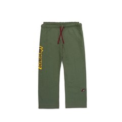 Albino and Preto A&P x Wing Gundam Epyon Olive BJJ Gi JIU JITSU Kimono 450GSM