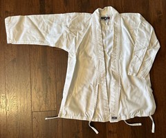 MACHO Jiu Jitsu Karate Traditional Youth Sz 0 Mixed Martial Arts Uniform Top