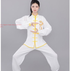 Chinese KungFu Suit Unisex Cotton Tai Chi Uniforms wushu Wing Chun Clothes Set