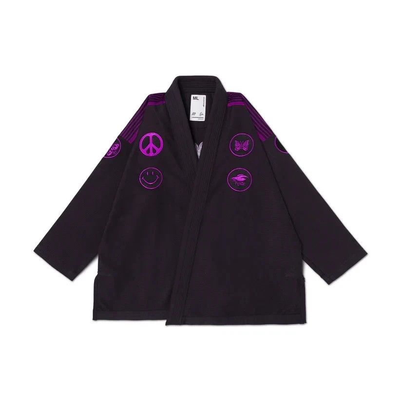 New Arrival A&P NEEDLES Gi (Phantom) Black 450GSM karate Bjj jiu-jitsu Uniform