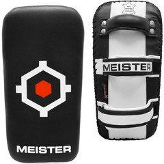 Meister XP2 Professional Curved Thai Pads for Kickboxing & MMA – X-Thick Cowh…