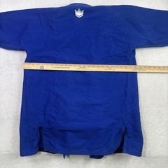 KINGZ Kimonos Kore GI Blue Long Sleeve Size F4 Jiu Jitsu BJJ MMA