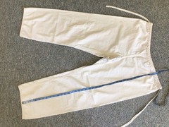 Vtg. Eagle Martial Arts / Karate / Judo Gi Uniform, Adult Size 6 & Orange Belt