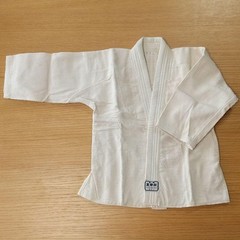 Judo Uniform, Black Belt Mark, Size 000, With White Belts (Top And