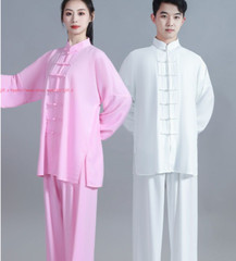 Cotton Linen Kung Fu Tai Chi Uniform Unisex Martial Arts Wing Chun Suit Clothing