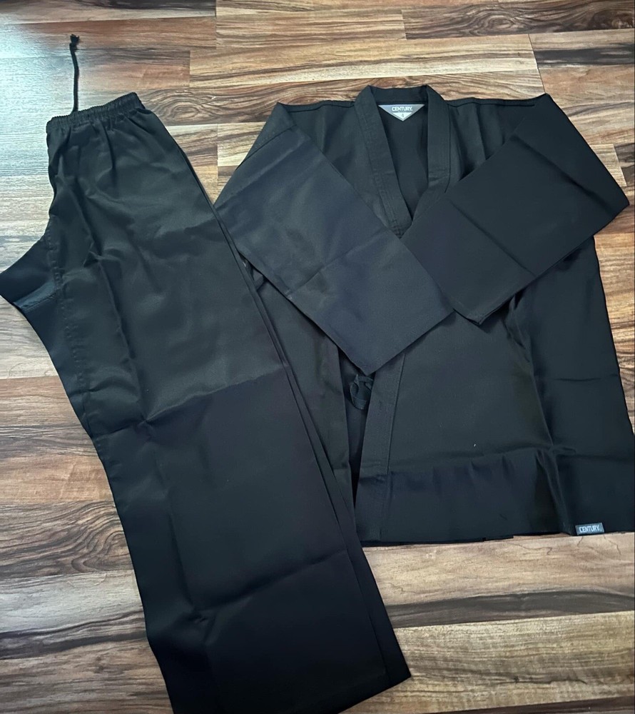 Black Martial Arts full suit size medium