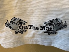 Elite & On the Mat Martial Arts Jiu Jitsu BJJ GI Black White Uniform C1 Child
