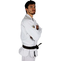 White BJJ Gi | Premium Custom Brazilian Jiu Jitsu Kimono | 450 GSM Pearl Weave