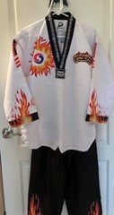 World Champion Taekwondo Demo Team Uniform, unisex size 2/160