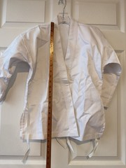 Karate Taekwondo Martial Arts Kids Uniform Set Size 00 -130cm