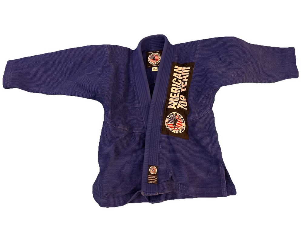 Jiu Jitsu Gi Size M00 MMA American Top Team Blue Color Too Bottom Belt