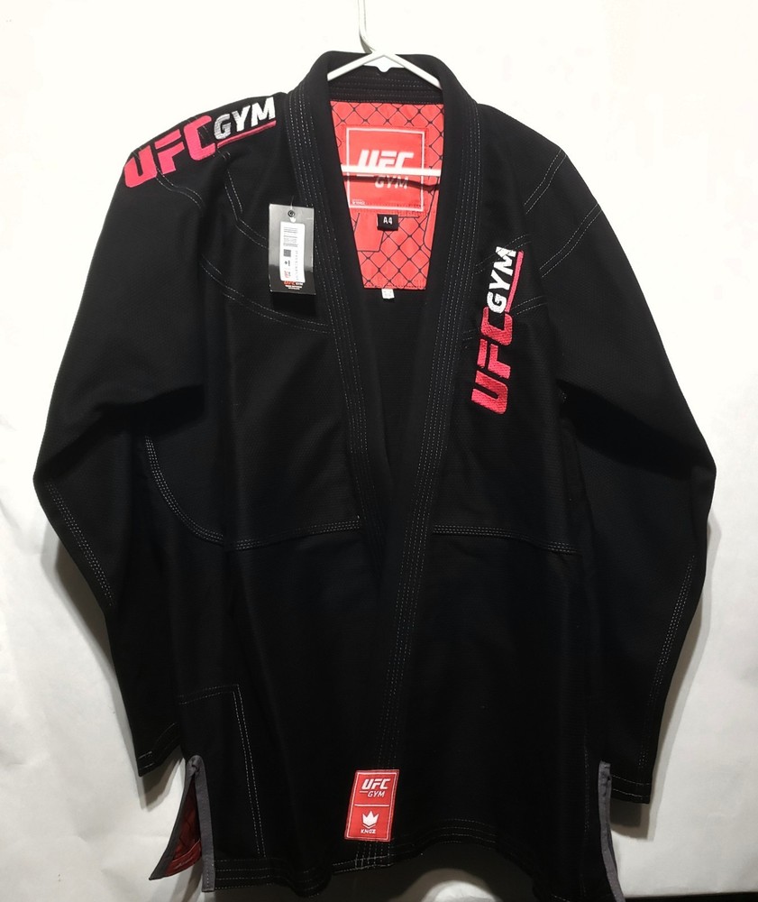 KINGZ UFC KIMONOS GYM BLACK M4 MENS UFC TRAINING JACKET NEW