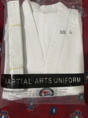 taekwondo Karate Gi – Durable Light weight karate Uniform with Belt Size 2/1