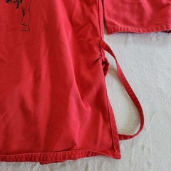 Adult Red Pullover Karate Gi Top Family Karate Club Graphic Bold Look