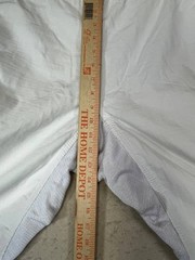 Fuji Suparaito Kimono Pants Only A3 White GI MMA Karate Belted