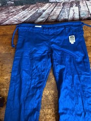 Moya Brand 025 Youth Blue Pants And Top Jiu Jitsu Jujutsu Size K4 EUC!