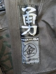 Hayabusa GI A4 Pearl Weave Jiu Jitsu Grappling Karate Grey Set