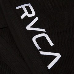 Black RVCA X SHOYOROLL BRAZILIAN JIU JITSU GI UNIFORM 450 gsm Roots with bag