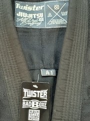 Twister Fightwear Brazilian Jiu-Jitsu Gi Black A1 New BJJ Training Uniform