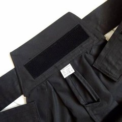 Japanese Hakama with Hook and Loop Fastener – Budo – Aikido – Kendo (Black)
