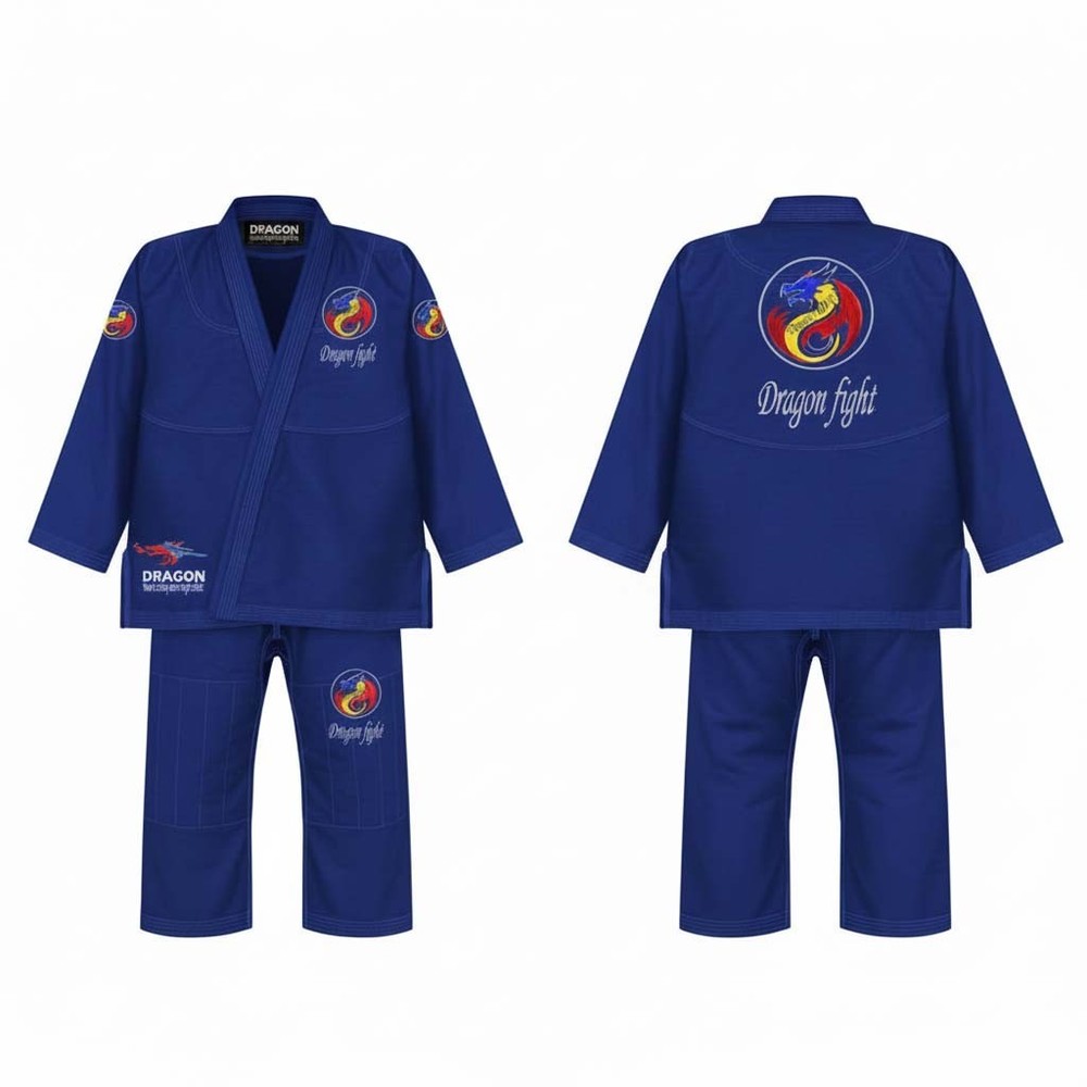 BJJ Gi Jiu-jitsu Top Selling navy bule Brand NewDragon fight BJJ Gi suit