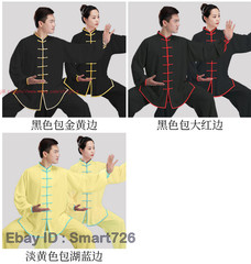 Chinese Kung Fu Tai Chi Suit Cotton Shirt+Pants Wushu Uniform Martial art Sets