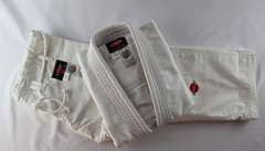 KANKU NEW White Jiu jitsu uniform, 550 gram Pearl Weave, Bjj gi for Adult, Kids