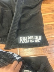 albino and preto gi A1f Grapple Force
