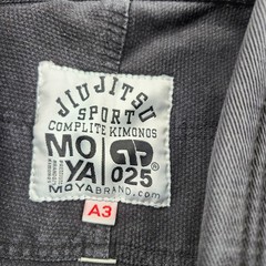 Moya Brand Gi Kimono Jacket Adult A3 Black MMA Jiu Jitsu (Jacket Only)