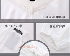 Chinese Kung Fu Tai Chi Suit Cotton Shirt+Pants Wushu Uniform Martial art Sets