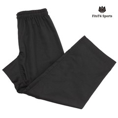 Karate Pants 8oz Middleweight Elastic Waist Martial Arts Pants Perfect for Tr…