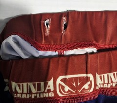 Youth XL Spangled Ninja Grappling Spats Pants stars stripes Jujitsu