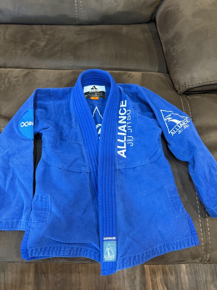 Alliance Fight Light – Kids Jiu Jitsu Gi × 1Blue / C0