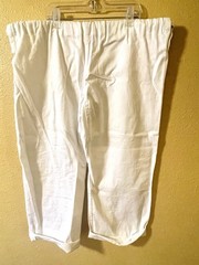 Youth Judo Gi White Cotton Uniform Set Jacket Pants Belt Size 1/150