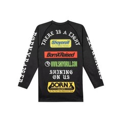 Shoyoroll Born x Raised LS Rash Guard & Shorts Set BJJ No Gi Grappling MMA