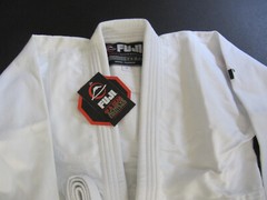 Fuji Core Gi Gear Kimono Martial Arts TOP & BELT ONLY 83977 White Sz 1 NEW